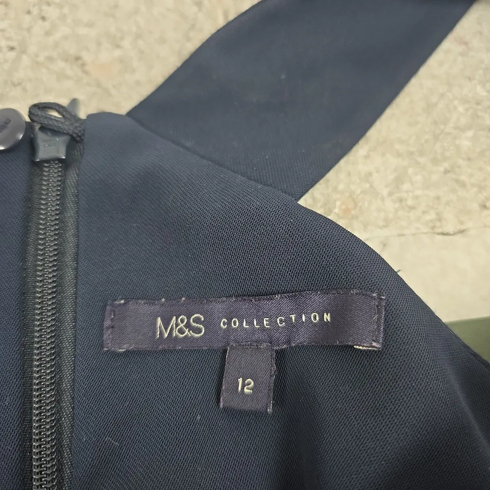 M&S COLLECTION NAVY JUMPSUIT, UK 12