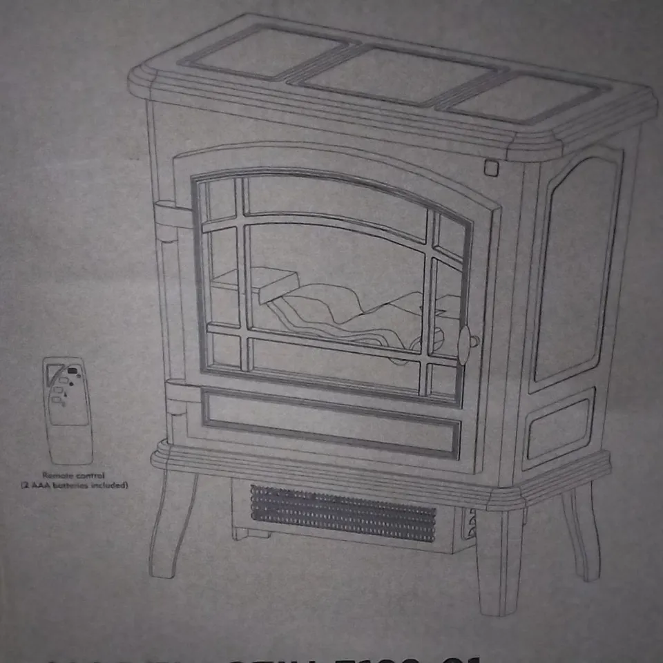 BOXED POWERHEAT INFRARED STOVE HEATER