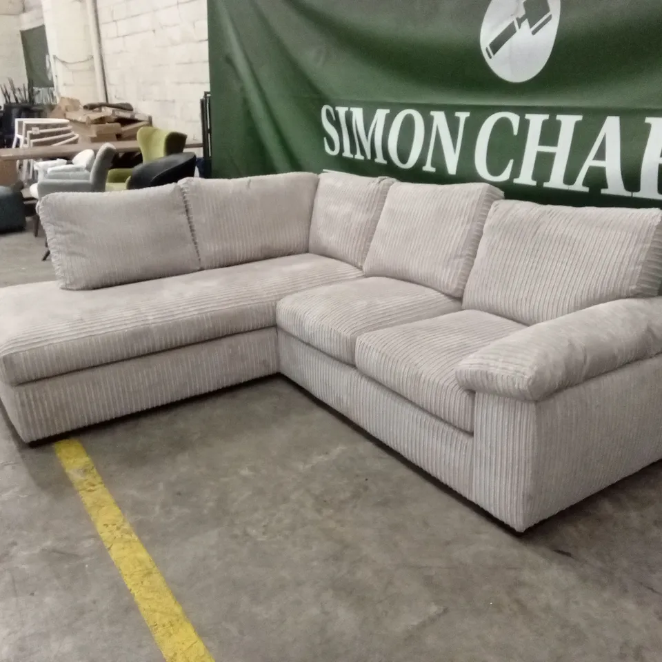 AMALFI STANDARD BACK LEFT HAND FABRIC CORNER CHAISE SOFA RRP £949