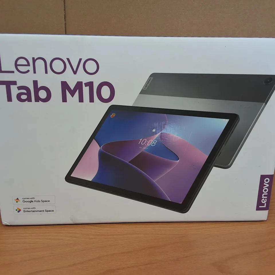 BOXED LENOVO TAB M10 3RD GENERATION 4G+64GB IN STORM GREY - TB328FU