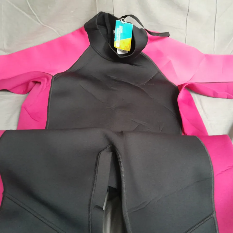 MOUNTAIN WAREHOUSE SHORTY WOMEN'S WETSUIT, BLACK/PINK - SIZE 20-22