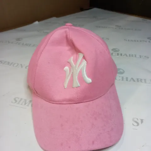 NY PINK CAP HAT 