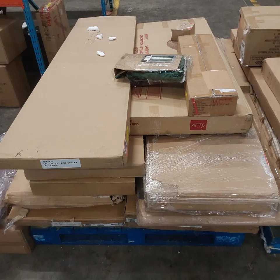 PALLET TO CONTAIN ASSORTED BOXED FURNITURE AND FURNITURE PARTS