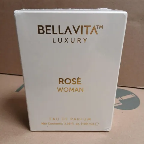 BOXED AND SEALED BELLAVITA LUXURY ROSE WOMAN EAU DE PARFUM 100ML