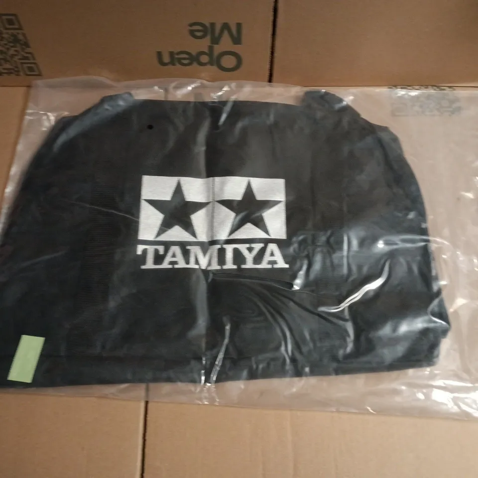 SEALED CARSON TAMIYA BRANDED BAG IN BLACK