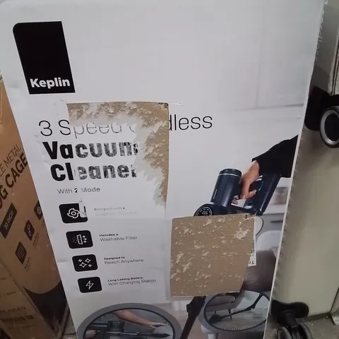 BOXED KEPLIN 3 SPEED CORDLESS VACUUM CLEANER 
