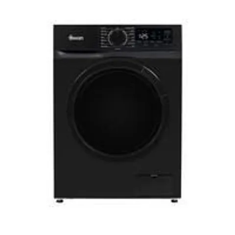 BOXED SWAN 8KG 1400 SPIN FREESTANDING WASHING MACHINE - BLACK