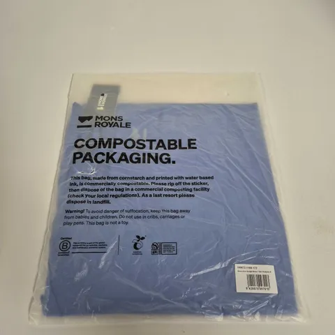 UK M MONS ROYALE AERO ULTRALIGHT MERINO T-SHIRT β ULTRAMARINE