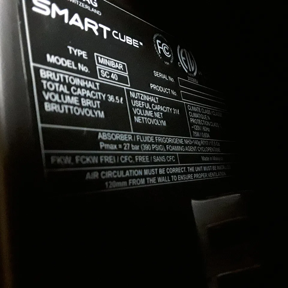 SMARTCUBE SC40 MINIBAR