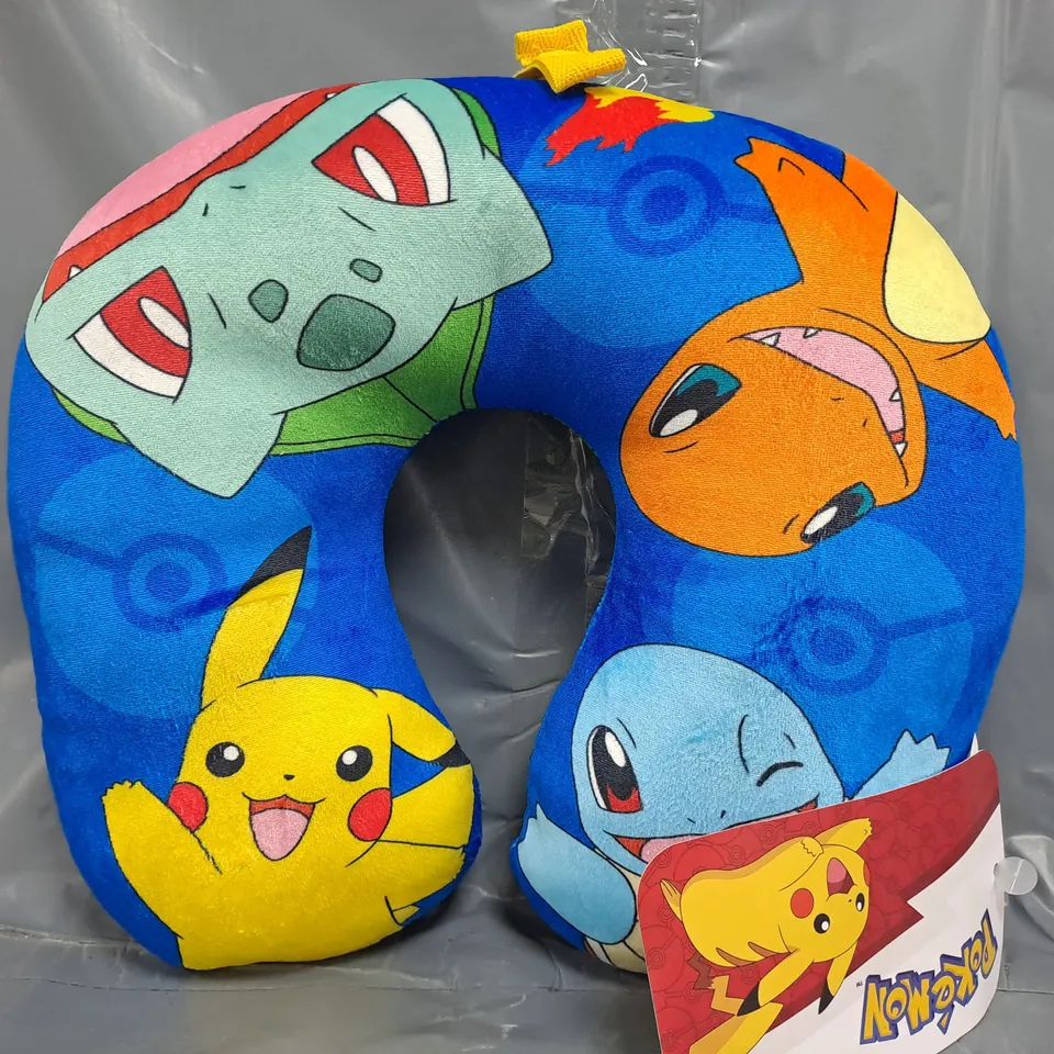 BOX OF APPROXIMATELY 5 POKÉMON TRAVEL PILLOWS