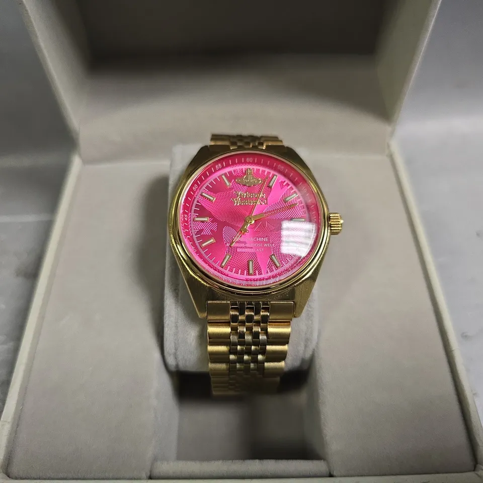 BOXED VIVIENNE WESTWOOD TIME MACHINE WATCH