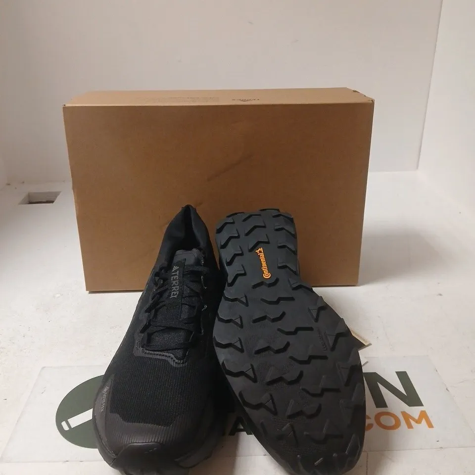 TERREX AGRAVIC GTX TRAIL RUNNING SHOES – BLACK, UK 9 (US 9.5, EU 43 1/3)