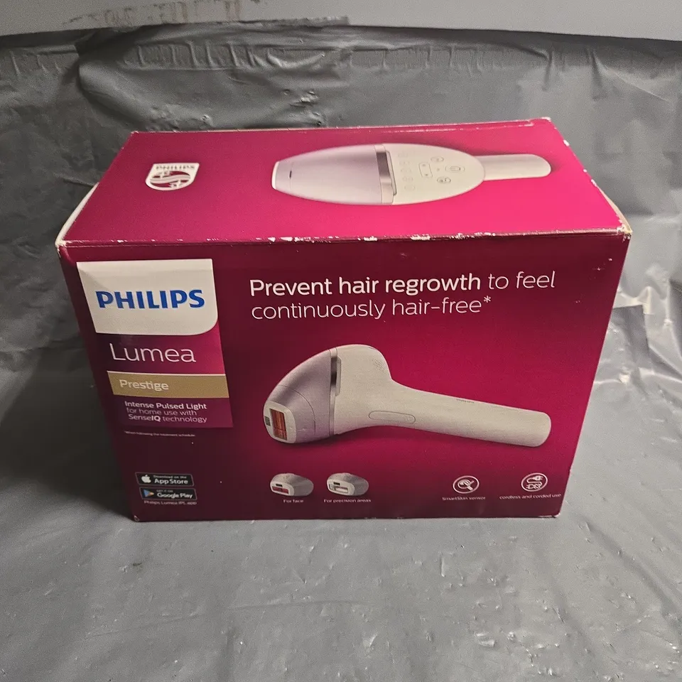 BOXED PHILIPS LUMEA PRESTIGE LASER HAIR REMOVER 