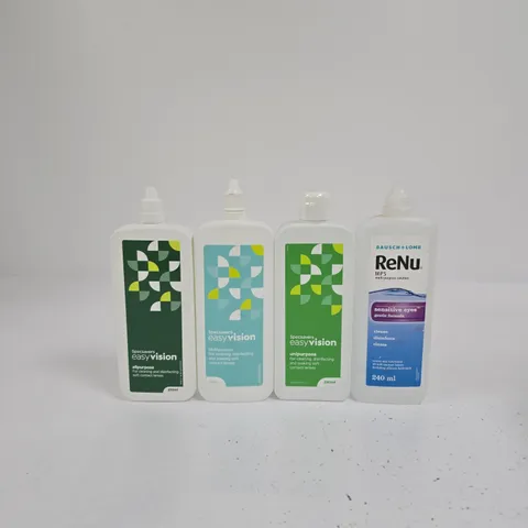 TOTE OF APPROXIMATELY 40 ASSORTED ITEMS INCLUDING SPECSAVERS EASY VISION UNIPURPOSE 240ML, SPECSAVERS EASY VISION EASIPURPOSE 250ML AND SPECSAVERS EASY VISION ALLPURPOSE 250ML