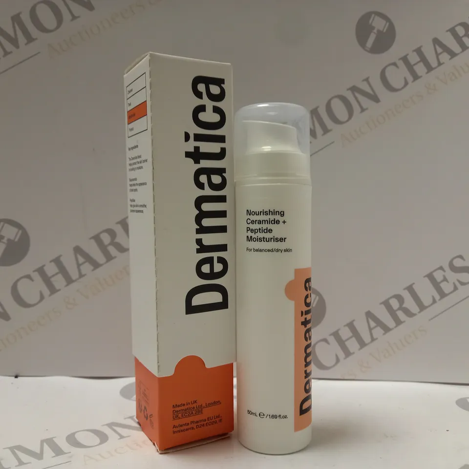 DERMATICA NOURISHING CERAMIDE + PEPTIDE MOISTURISER 50ML