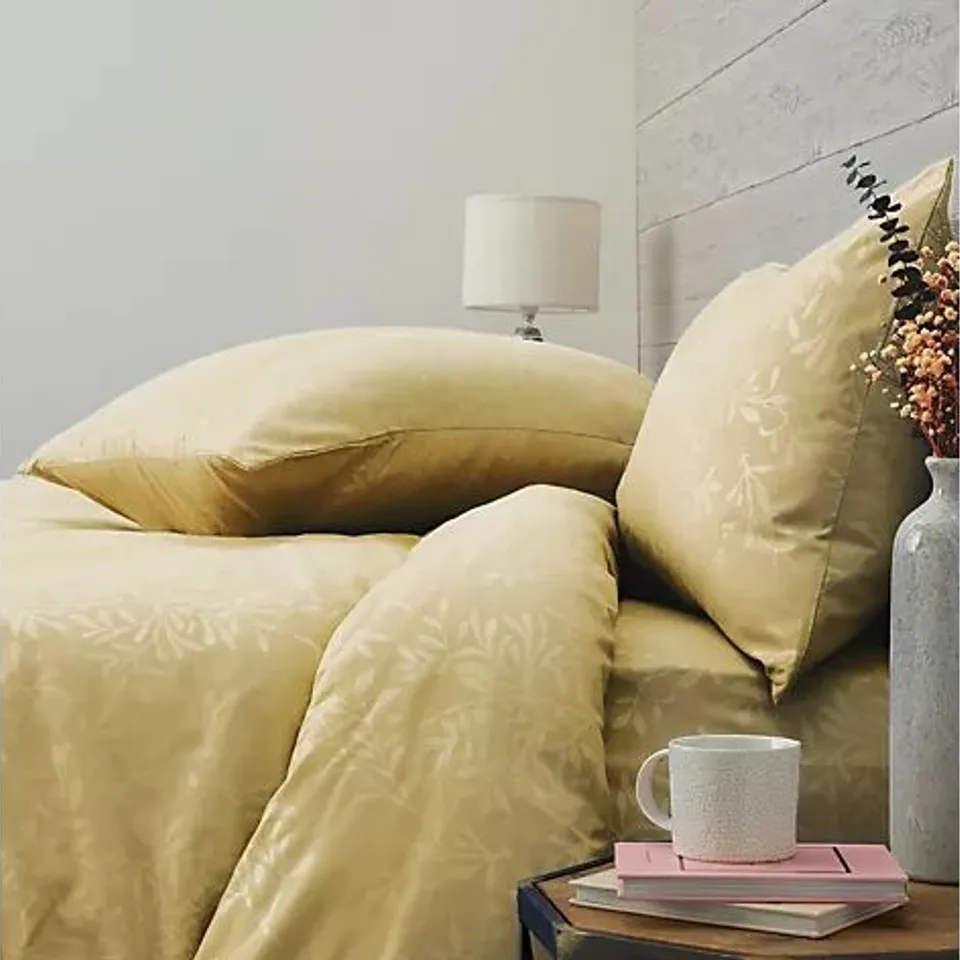 SUPERSOFT BY COZEE HOME LEAF EMBOSSED 4 PIECE DUVET