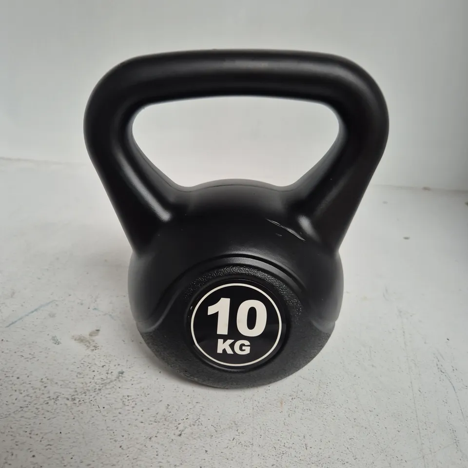 KETTLEBELL – 10 KG, BLACK