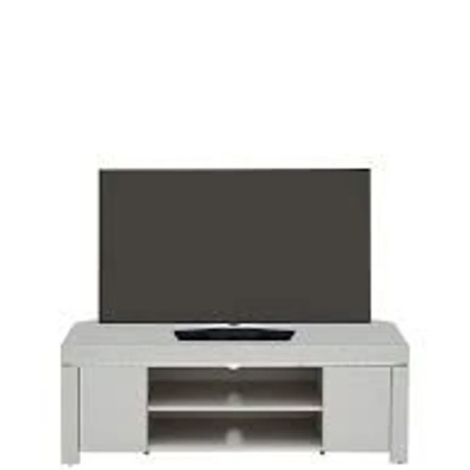 BOXED ATLANTIC CORNER TV UNIT - GREY - COLLECTION ONLY  RRP £239