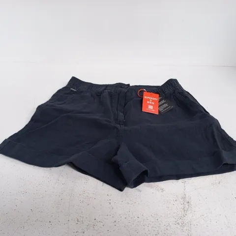 UK 28 SUPERDRY NAVY SHORTS 