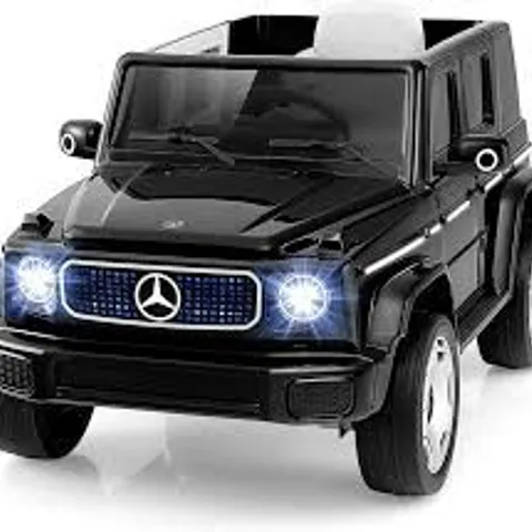 BOXED 12V LICENSED MERCEDES-BENZ EQG KIDS RIDE ON CAR