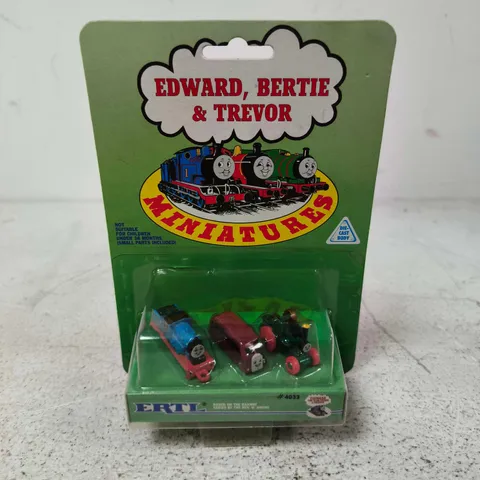 ERTL THOMAS & FRIENDS EDWARD, BERTIE & TREVOR MINIATURE DIE-CAST SET 