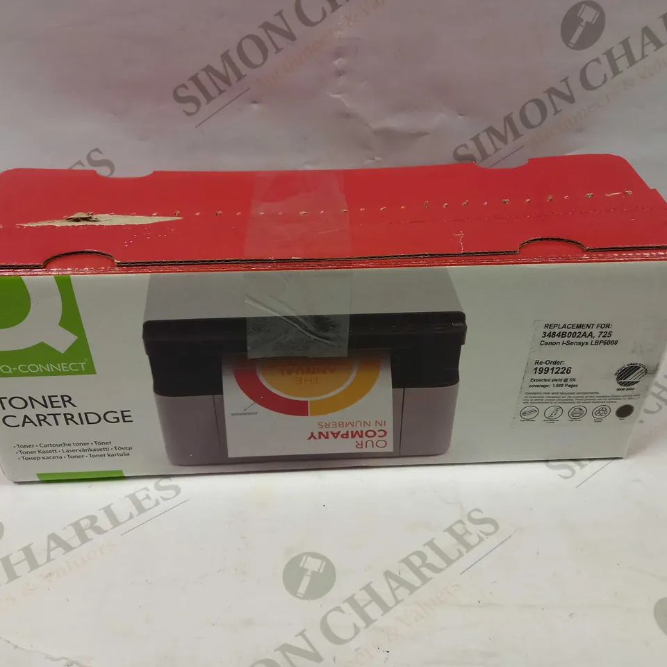SEALED Q-CONNECT 3484B002AA TONER CARTRIDGE 