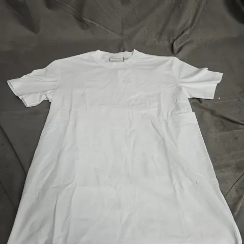 CALVIN KLEIN JEANS WHITE T-SHIRT, SIZE S