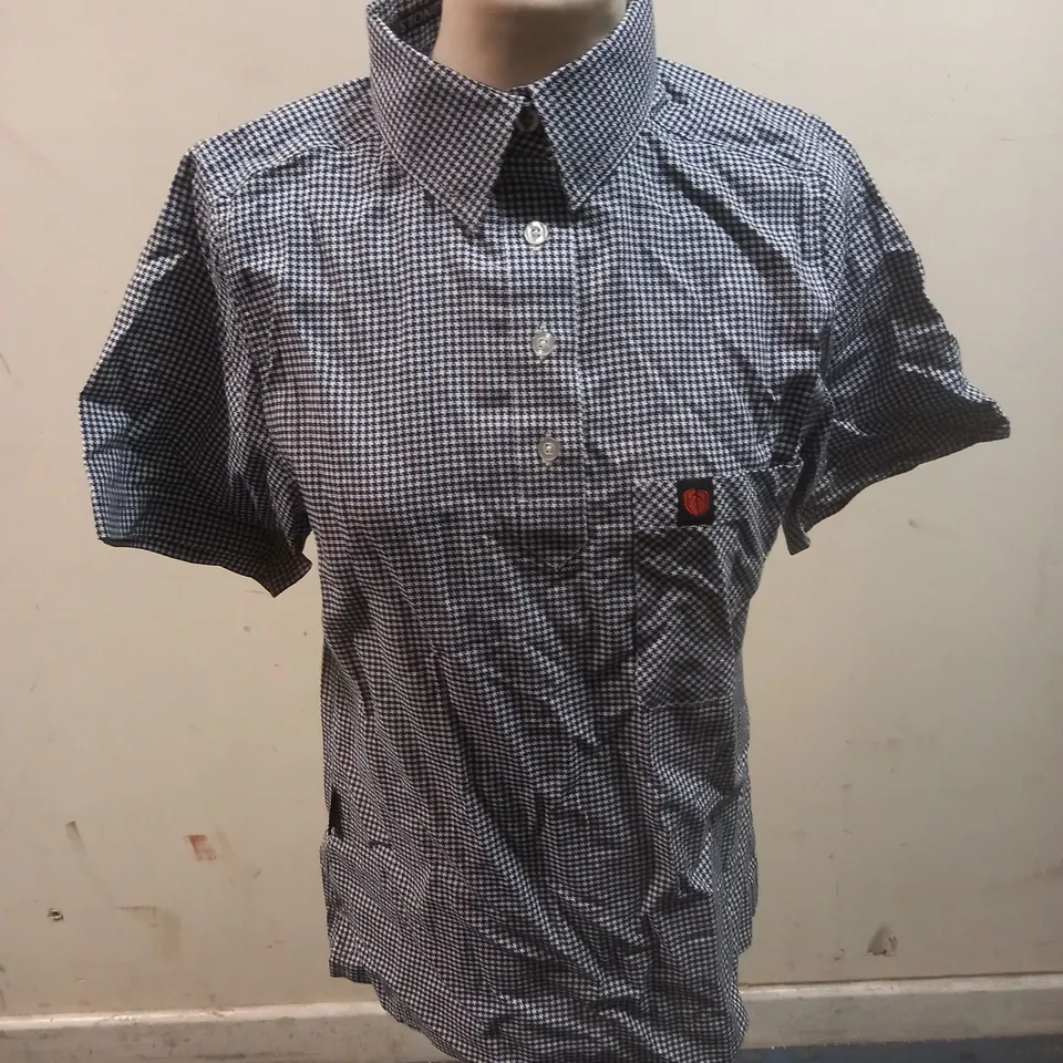STONEY CREEK WOMEN’S CHECKCHICK SHIRT, NAVY GINGHAM, UK 8