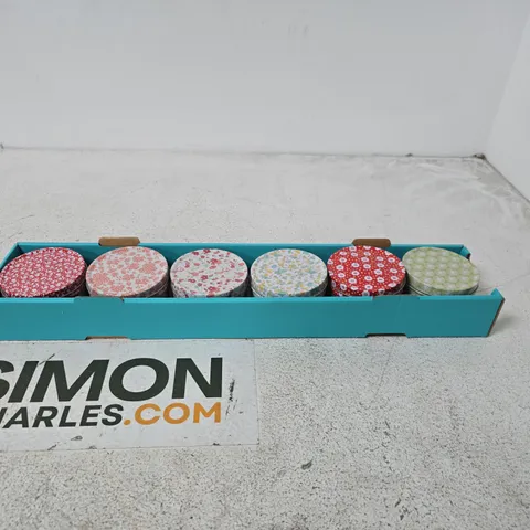 6 X TINS CONTAINING APPROXIMATELY 60 ASSORTED WAX MELTS