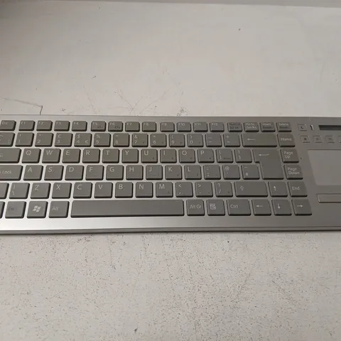 SONY KEYBOARD WITH BUILT-IN TOUCHPAD – GREY