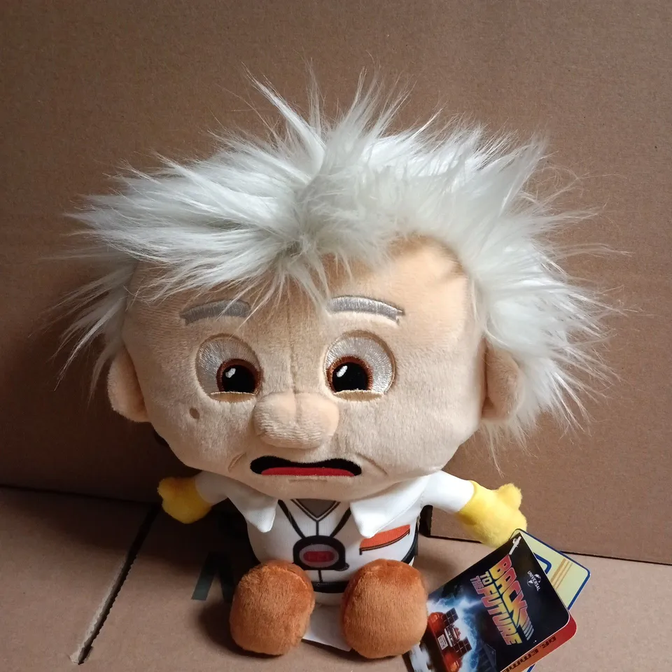 BACK TO THE FUTURE DOC BROWN PLUSH TOY