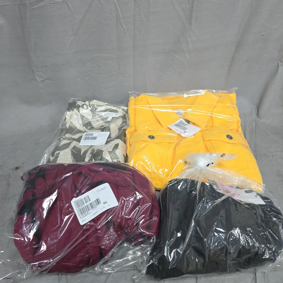 BOX OF APPROXIMATELY 20 ASSORTED CLOTHING ITEMS TO INCLUDE APRICOT, KIM AND CO, D AND CO ETC