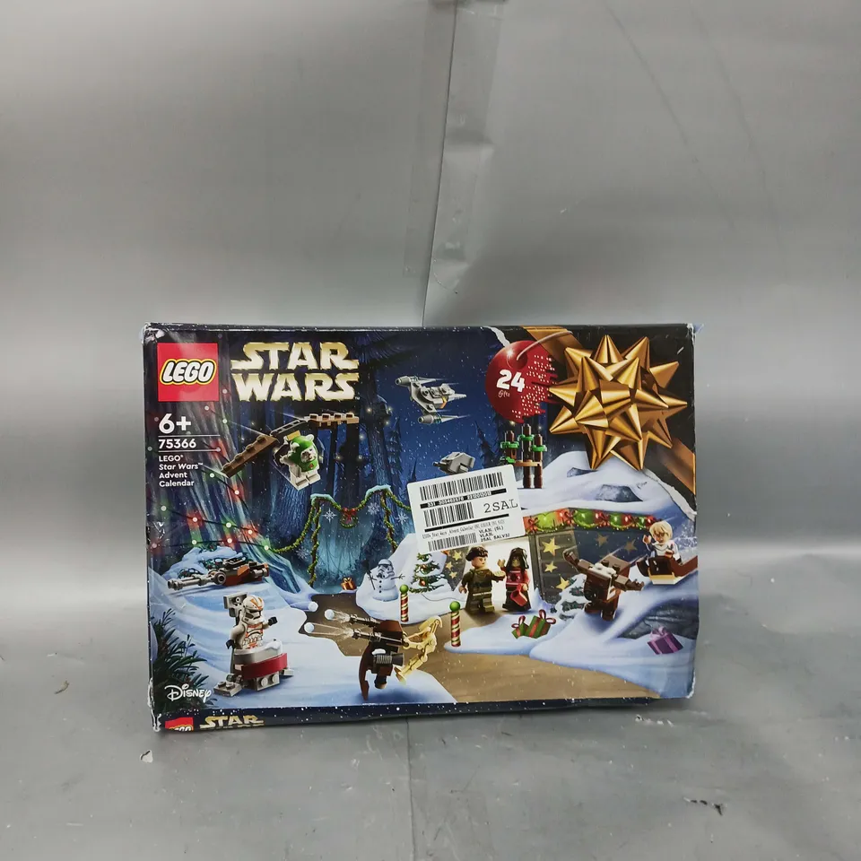 BOXED LEGO STAR WARS ADVENT CALENDAR - 75366 RRP £29.99