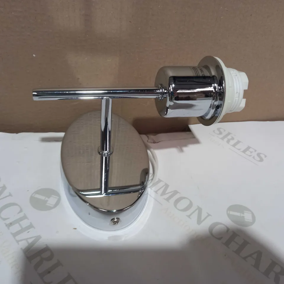 LOT OF APPROXIMATELY 6 ASSORTED DAR LIGHTING LTD PADOVA POLISHED CHROME WALL LIGHTS (BRACKET ONLY)