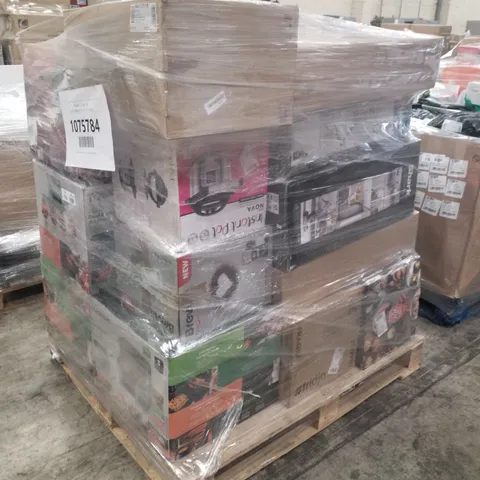 PALLET OF APPROXIMATELY 19 UNPROCESSED RAW RETURN HOUSEHOLD AND ELECTRICAL GOODS TO INCLUDE;