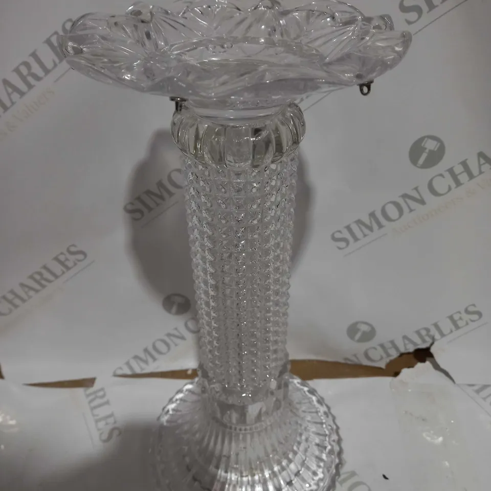 JULIAN MACDONALD PRE LIT GLASS LIGHT