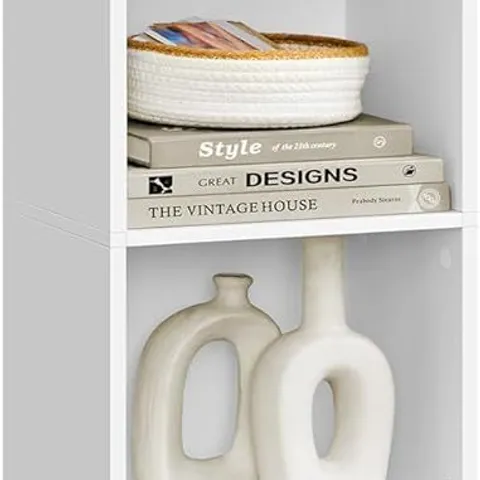 BOXED VASAGLE BOOKCASE, 6 TIERS, OPEN STORAGE UNIT