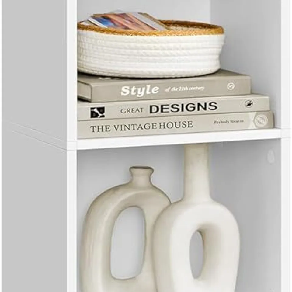 BOXED VASAGLE BOOKCASE, 6 TIERS, OPEN STORAGE UNIT