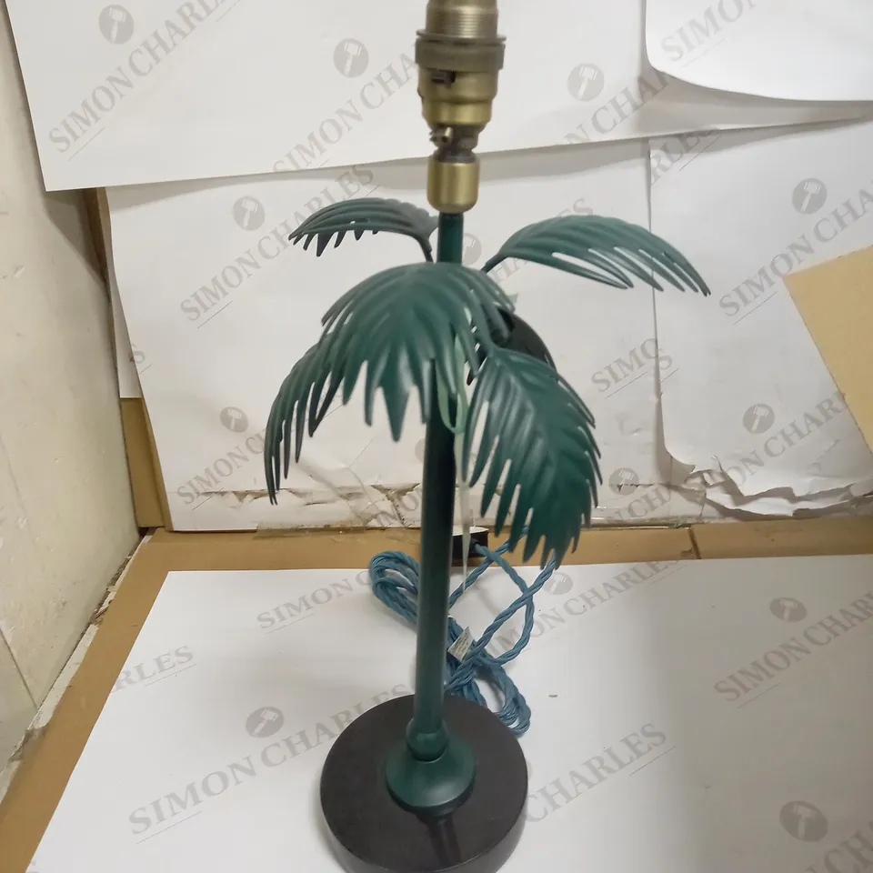 JOHN LEWIS PALM LAMP BASE