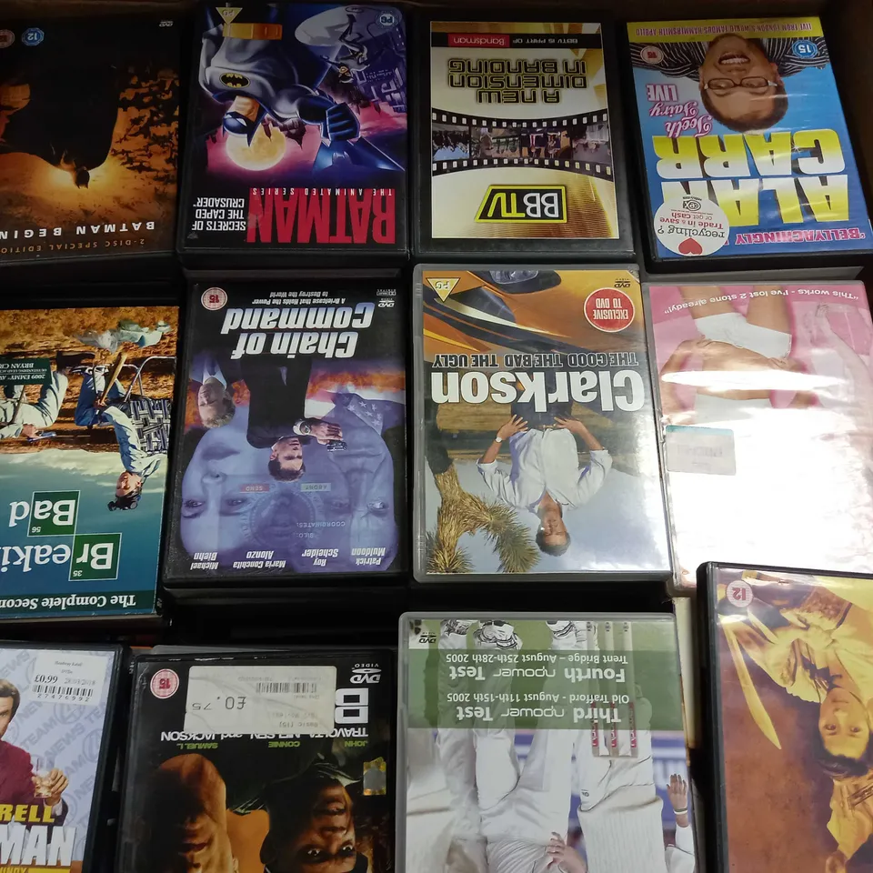 LOT OF APPROXIMATELY 150 ASSORTED DVDS