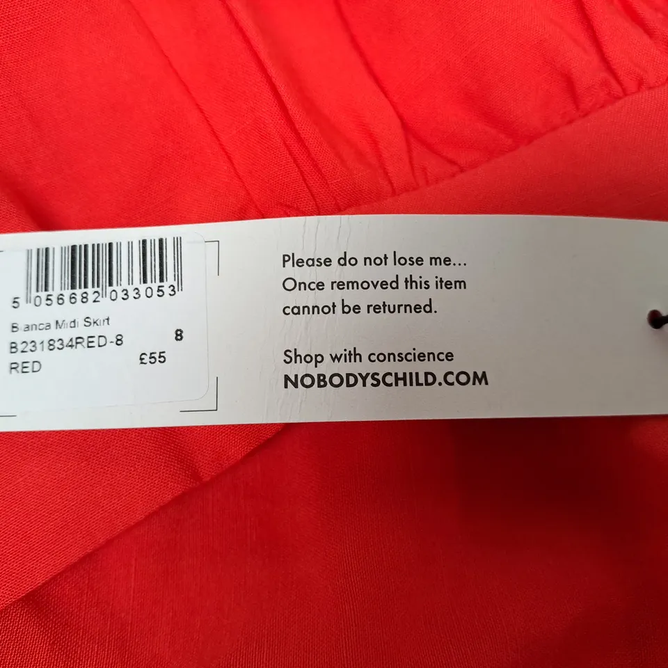 NOBODYS CHILD BIANCA MIDI SKIRT - 8