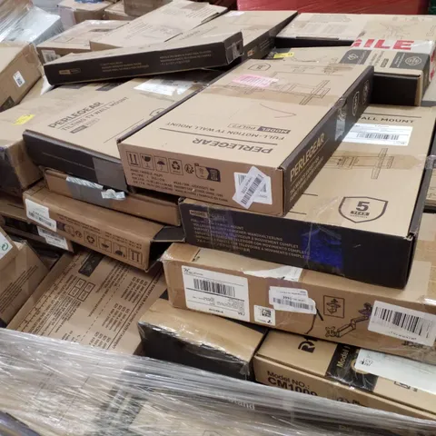 PALLET CONTAINING ASSORTED TV & MONITOR MOUNTS