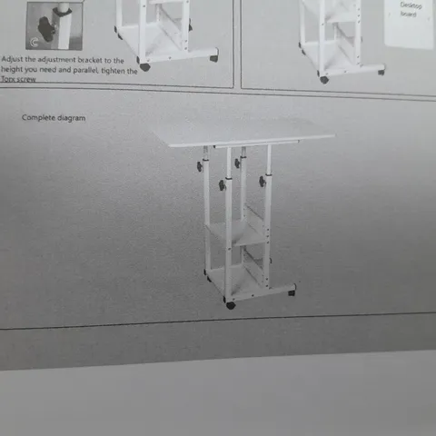 BOXED COMPUTER DESK