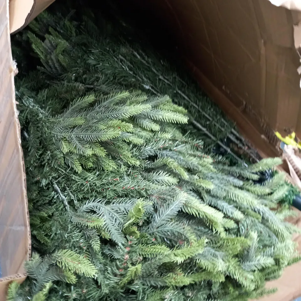 UNBRANDED CHRISTMAS TREE BOXED - UNKNOWN SIZE - COLLECTION ONLY 
