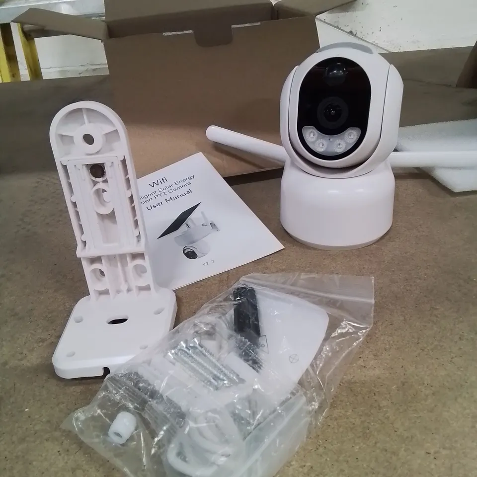 BOXED INTELLIGENT SOLAR ENERGY ALERT PTZ CAMERA 