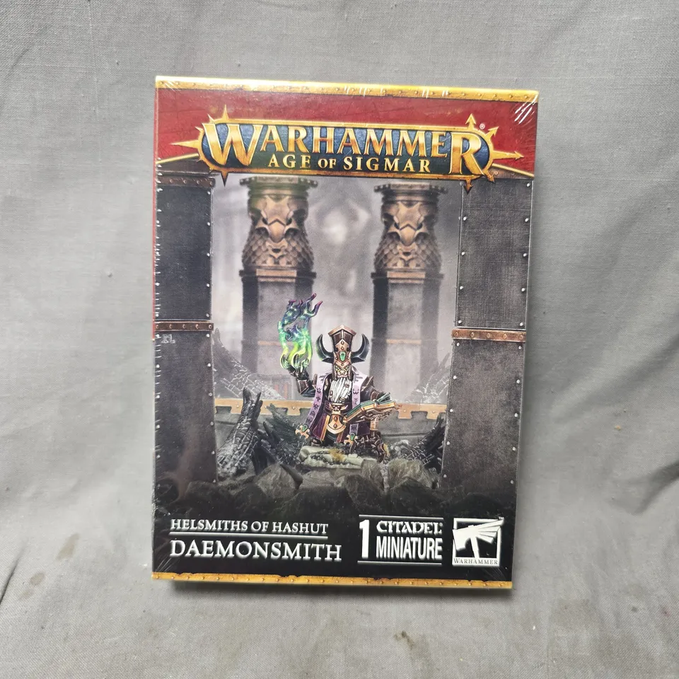 BOXED AND SEALED WARHAMMER AGE OF SIGMAR DAEMONSMITH MINIATURE