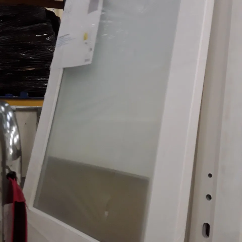 2XG BRACKNELL PRIMED GLAZED PANEL INTERNAL DOOR 1981 × 762MM