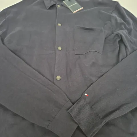 TOMMY HILFIGER BUTTON CARDIGAN - SIZE X;