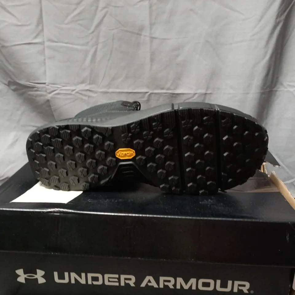 UNDER ARMOUR CHARGED VALSETZ ZIP - BLACK HIGH-TOP BOOTS – MEN'S UK SIZE 10