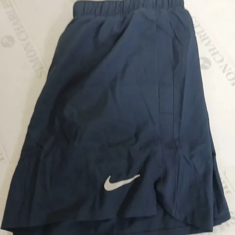 NIKE CHALLENGER NAVY BLUE SHORTS - SIZE MEDIUM